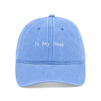 PRE-ORDER - Light Blue 'In My Head' Embroidered Baseball Cap