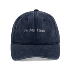 PRE-ORDER - Navy 'In My Head' Embroidered Baseball Cap