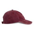Burgundy 'In My Head' Embroidered Baseball Cap
