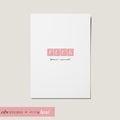 F**k Brain Cancer Card